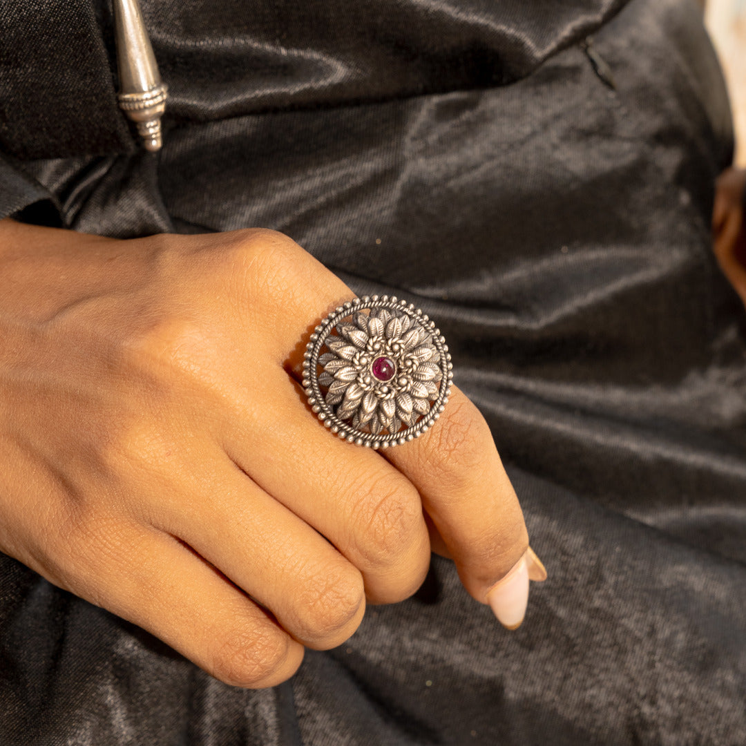 Oorja Pure Silver Ring